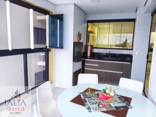 Apartamento de Alto Padrão à venda na Praia das Palmeiras, Caraguatatuba - 3 Quartos (1 Suíte) com Varanda Gourmet e Lazer Completo