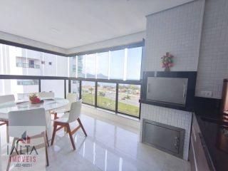 Apartamento de Alto Padrão à venda na Praia das Palmeiras, Caraguatatuba - 3 Quartos (1 Suíte) com Varanda Gourmet e Lazer Completo
