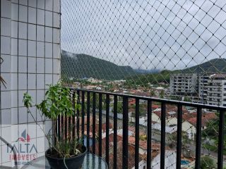 Apartamento Pé na Areia com Vista Deslumbrante para o Mar e a Serra – Martim de Sá | Caraguatatuba