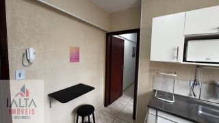 Kitnet mobiliada no Centro, Caraguatatuba/SP