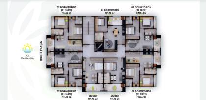 Apartamento novo próximo a praia!