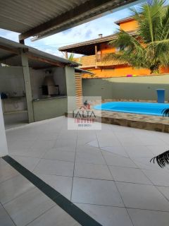 Salão para festa com piscina Taquaral- Ubatuba