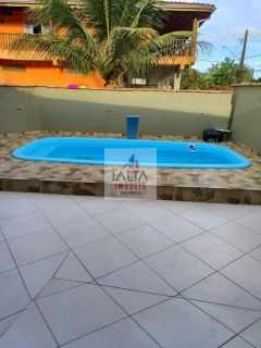 Salão para festa com piscina Taquaral- Ubatuba