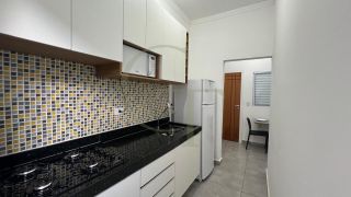 Kitnet Mobiliada com Quintal ao lado do Itu Novo Centro