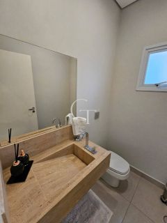 Casa à venda no Condomínio Jardim Theodora em Itu – 4 suítes, escritório, piscina aquecida e área gourmet