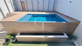Casa Nova com Piscina para Locação no Condomínio Una em Itu