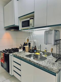 Apartamento semimobiliado  condomínio Ilhas do Mediterrâneo