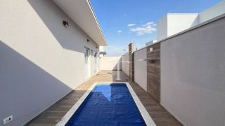 Casa moderna com 3 suítes e piscina para Venda no Condomínio Central Parque -Salto