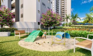 Garden Exclusivo com Quintal Privativo no Estação Real Garden Club – Sofisticação em Salto