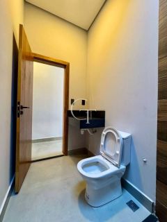 Casa Térrea Moderna com Espaço Gourmet no Condomínio Park Gran Reserve Indaiatuba