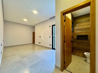 Casa Térrea Moderna com Espaço Gourmet no Condomínio Park Gran Reserve Indaiatuba