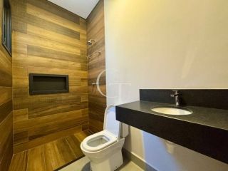 Casa Térrea Moderna com Espaço Gourmet no Condomínio Park Gran Reserve Indaiatuba