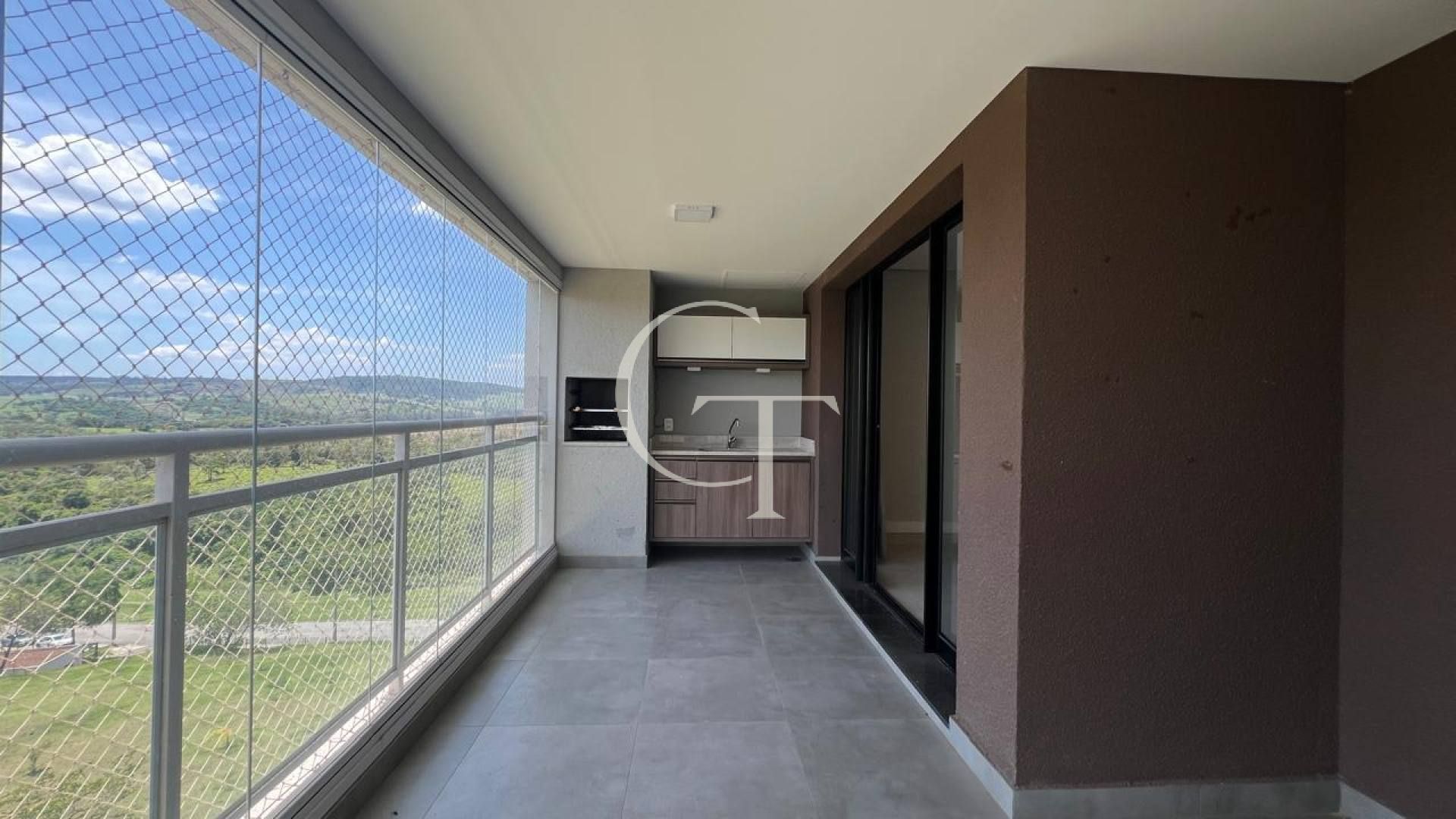 Apartamento para Locação no Edifício City Parque em Itu com 2 Suítes e Varanda Vista Livre