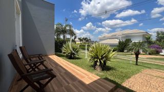 Casa térrea de esquina com piscina no Condomínio Fazenda Palmeiras Imperiais em Salto | 3 suítes | ao lado da área verde | aceita permuta