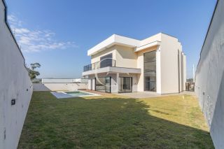 CASA ALTO PADRÃO CONDOMÍNIO UNA ITU | TERRENO DIFERENCIADO 555M² | 4 SUÍTES | PISCINA COM SPA | NOVA 2025