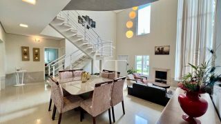 Casa à venda no Palmeiras Imperiais em Salto | 4 suítes, suíte térrea, lareira, gourmet completo e alto padrão