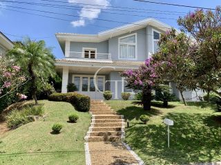 Casa à venda no Condomínio Plaza Athénée com suíte master no térreo, piscina com spa, academia e área gourmet completa | Alto padrão em Itu