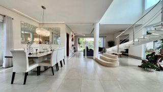 Casa de Luxo à Venda no Plaza Athénée em Itu | 4 Suítes (Suíte no Térreo), Terreno 1.000m², Projeto Imponente e Aceita Permuta até 50%