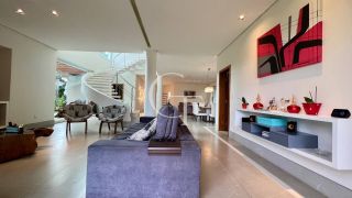 Casa de Luxo à Venda no Plaza Athénée em Itu | 4 Suítes (Suíte no Térreo), Terreno 1.000m², Projeto Imponente e Aceita Permuta até 50%