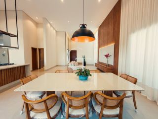 Casa Térrea Nova de Alto Padrão com Vista Permanente para Área Verde | 3 Suítes | Condomínio Reserva Saint Paul | Itu
