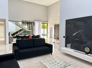Casa de alto padrão à venda Mobiliada no Parque Xapada em Itu com 6 suítes, piscina, cinema e 740 m²