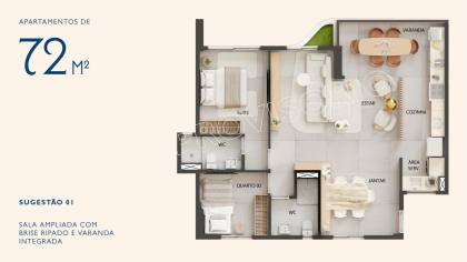 Apartamento Para Vender com 3 quartos 1 suítes no bairro Imbiribeira em Recife