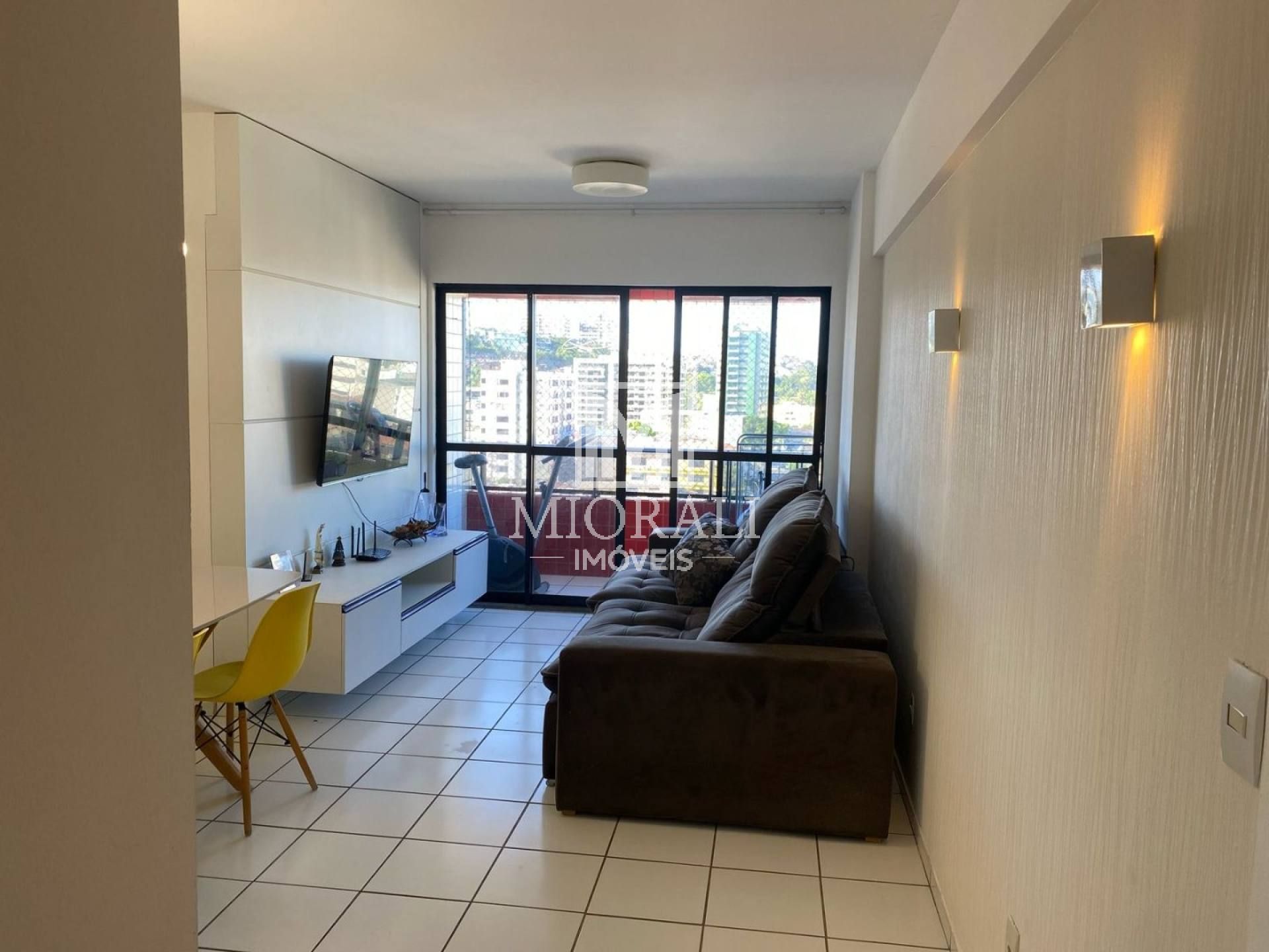 Apartamento na Jatiúca com 3 quartos, suíte, varanda e lazer, próximo ao Harmony