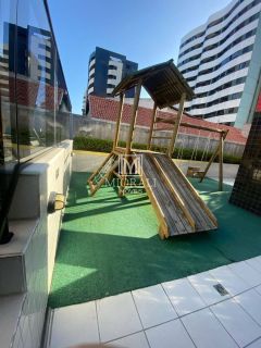 Apartamento na Jatiúca com 3 quartos, suíte, varanda e lazer, próximo ao Harmony