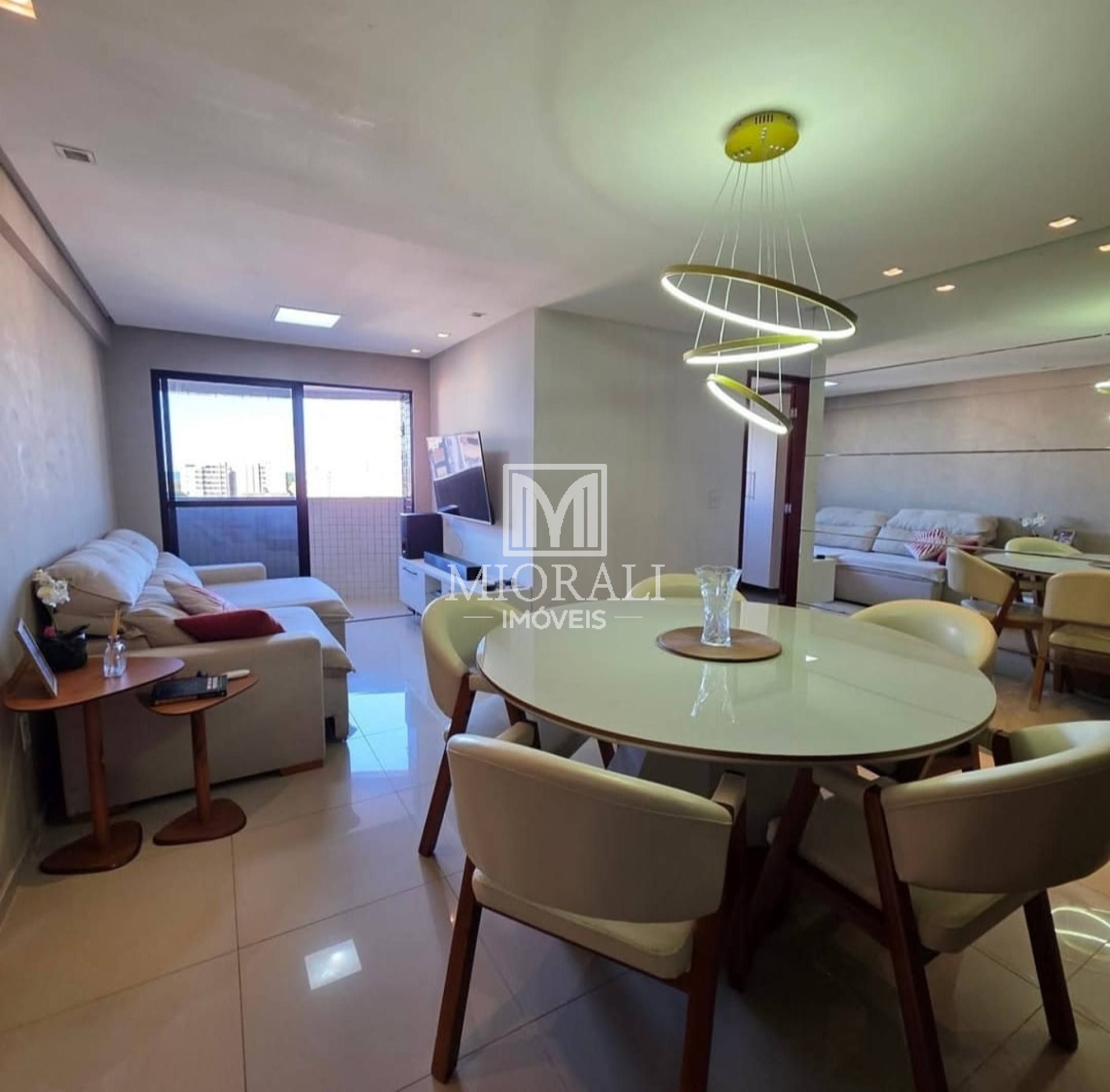 DS - Apartamento na Jatiúca com vista mar, 3 quartos, suíte e lazer completo