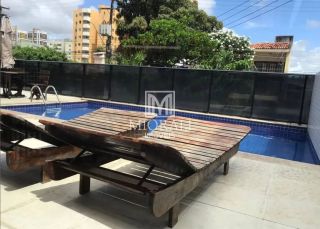 DS - Apartamento na Jatiúca com vista mar, 3 quartos, suíte e lazer completo