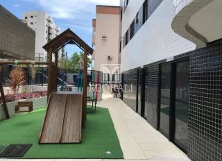 DS - Apartamento na Jatiúca com vista mar, 3 quartos, suíte e lazer completo