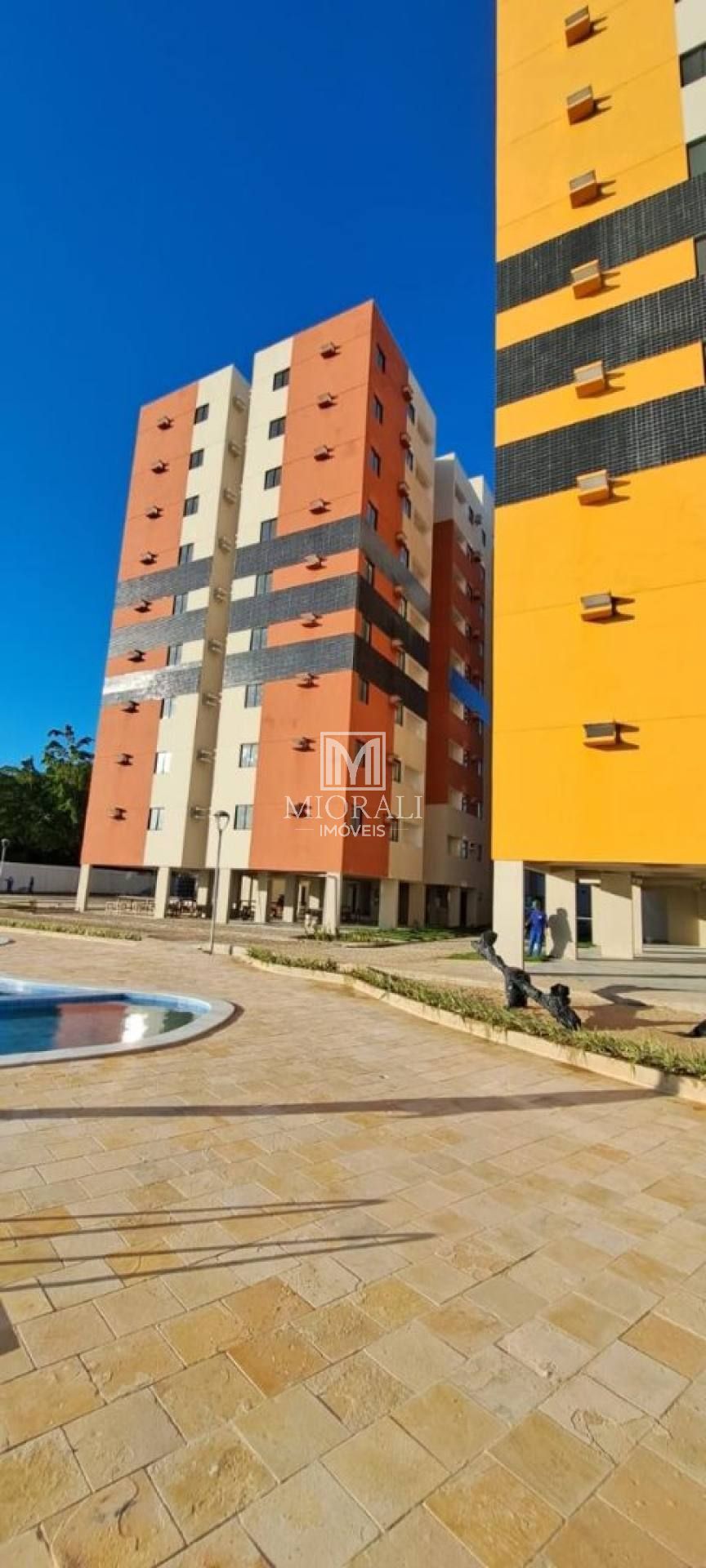 BD - Apartamento novo com 2 quartos no Condomínio Riviera da Lagoa, Santa Amélia