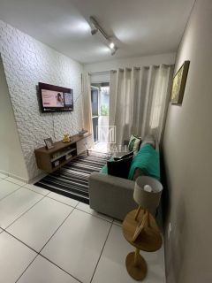 Apartamento térreo nascente 2 quartos no Reserva do Parque I com área de lazer