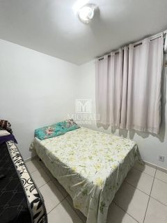 BD - Apartamento mobiliado 2 quartos nascente no Parque Petrópolis III, Tabuleiro