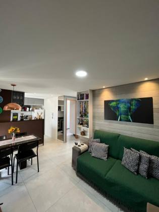 BD - Apartamento 2 quartos com planejados no Parque Mirante da Barra, próximo ao Parque Shopping