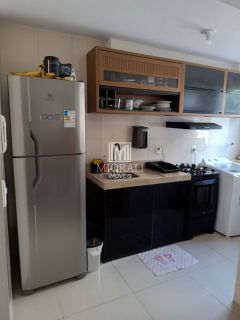 Apartamento com porcelanato no Vale dos Corais, na rua do Mix Mateus Antares