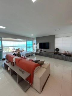BD - Apartamento pé na areia com 4 suítes e vista mar em todas as suítes no Green Village Residence