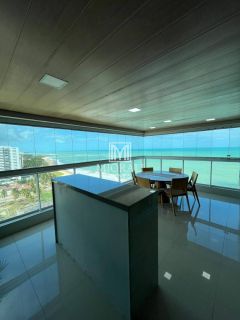 BD - Apartamento pé na areia com 4 suítes e vista mar em todas as suítes no Green Village Residence