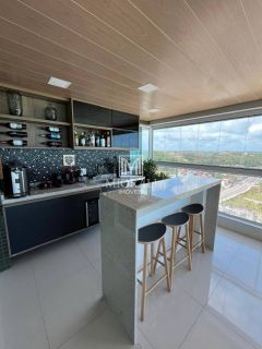 BD - Apartamento pé na areia com 4 suítes e vista mar em todas as suítes no Green Village Residence