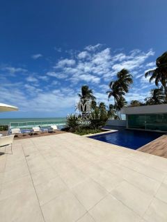 BD - Apartamento pé na areia com 4 suítes e vista mar em todas as suítes no Green Village Residence