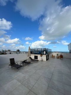 BD - Apartamento 2 quartos com varanda no Edifício Paris, Jatiúca, próximo a Lagoa da Anta