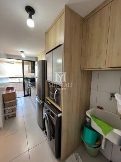 BD - Apartamento 3 quartos nascente porteira fechada no Smart 70 na Ponta Verde