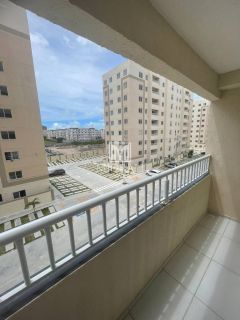 GF - Aluguel em apartamentos novos, 2 quartos, varanda, próximo ao Almaviva Salvador Lyra