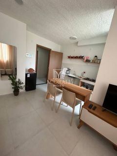 GF - Aluguel de apartamentos novos, 2 quartos, com ou sem mobília, próximo ao Almaviva Salvador Lyra, Toulon