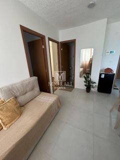 GF - Aluguel de apartamentos novos, 2 quartos, com ou sem mobília, próximo ao Almaviva Salvador Lyra, Toulon