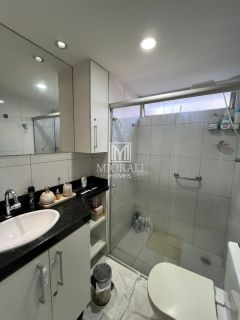 BD - Apartamento 2 quartos nascente no Edf Fabiano I com varanda e opção porteira fechada