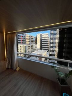 BD - Apartamento 2 quartos nascente no Edf Fabiano I com varanda e opção porteira fechada