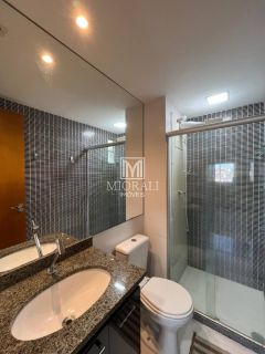 BD - Apartamento mobiliado 2 quartos com suíte e closet no Solaris Poço com lazer completo