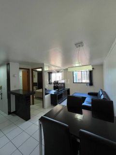 BD - Apartamento quarto e sala porteira fechada na Jatiúca a 2 quadras da praia próximo ao Akuaba