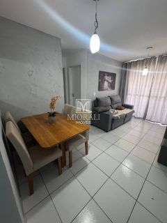 DS - Apartamento mobiliado no Vista do Atlântico no São Jorge, 2 quartos, com suíte